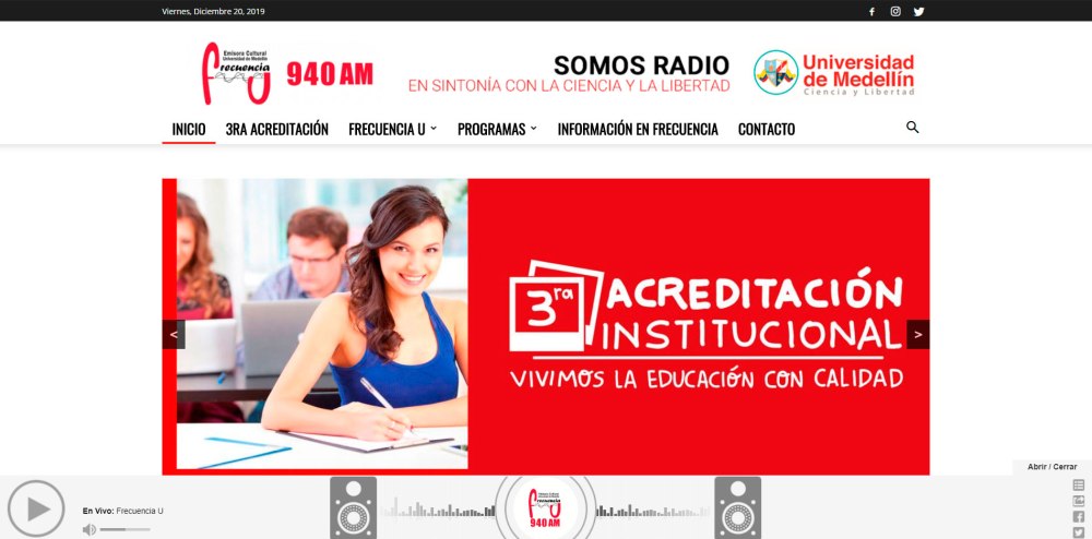 Emisoras Virtuales en Medellín 